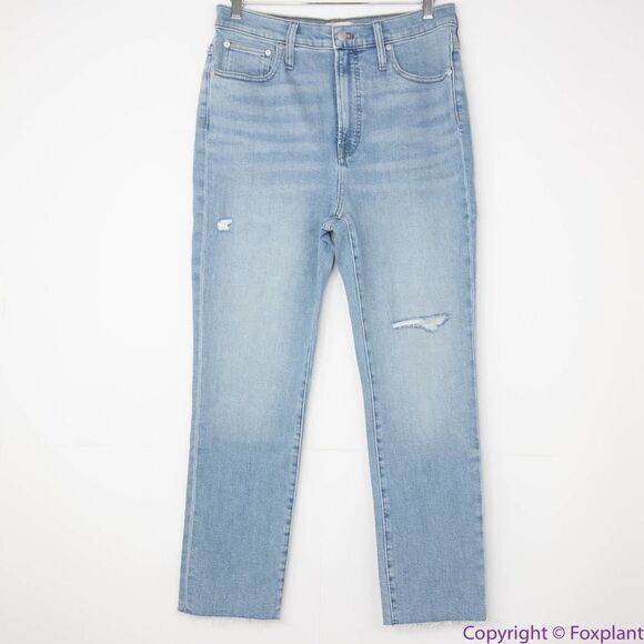 NEW Madewell Perfect Vintage Jean in Coffey Wash: Worn-In Edition, 32 - Picture 3 of 16